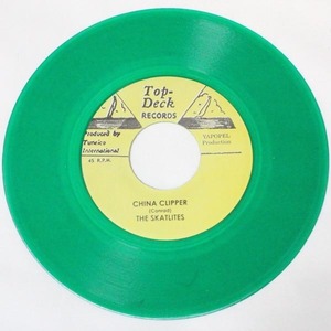 THE SKATALITES CHINA CLIPPER 7インチ カラー盤 緑 レコード B.B SEATON TOP-DECK スカタライツ キラー スカ ロックステディ KILLER SKA