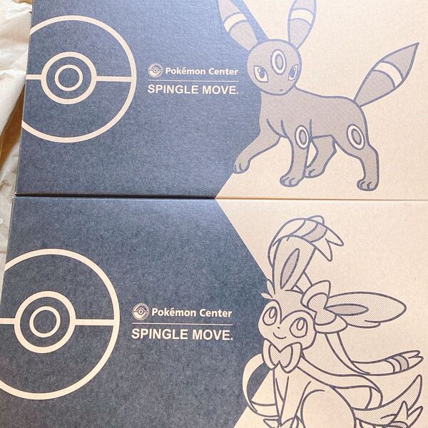 ポケモンセンターオンライン スピングルムーヴ SPINGLE MOVE スニーカー ブラッキー ニンフィア 25.5cm