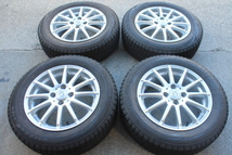 中古 ブリヂストン ブリザック VRX 175/65R15 84Q JOKER 5.5J-15 +42 4H-100 4本 ヴィッツ スペイド スイフト キューブ_画像1