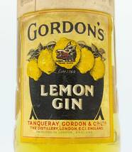 【全国送料無料】GORDON'S LEMON GIN TIN CAP　34度　56ml【ゴードン レモン ジン ティンキャップ】_画像9