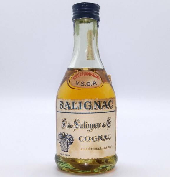 【全国送料無料】特級 SALIGNAC V.S.O.P FINE CHAMPAGNE COGNAC　40度　41ml【サリニャック VSOP フィーヌ シャンパーニュ コニャック】