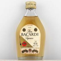 Ron BACARDI Superior RUM　40度　50ml【ロン バカルディ スペリオール ラム】_画像1