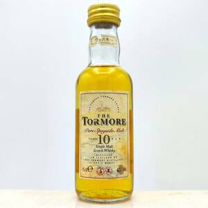 THE TORMORE 10years old Pure Single Malt Scotch Whisky　43度　50ml【トーモア 10年】