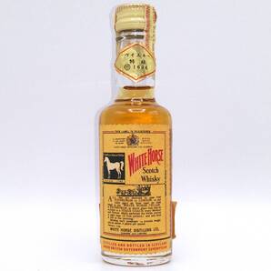 【全国送料無料】特級 WHITE HORSE Scotch Whisky 43度 48ml【ホワイトホース スコッチ ウイスキー】