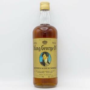 【全国送料無料】特級 King George Ⅳ BLENDED SCOTCH WHISKY　43度　760ml【キングジョージ 四世 4世 スコッチ ウイスキー】