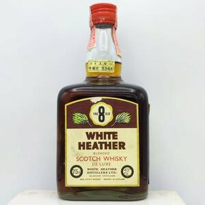 【全国送料無料】特級 WHITE HEATHER 8years old DE LUXE SCOTCH WHISKY　43度 760ml【Aberlour アベラワー】