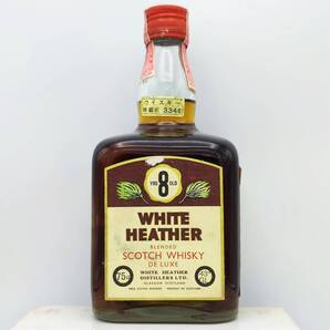 【全国送料無料】特級 WHITE HEATHER 8years old DE LUXE SCOTCH WHISKY 43度 760ml【Aberlour アベラワー】