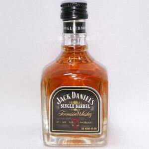 【全国送料無料】JACK DANIEL'S SINGLE BARREL Tennessee Whiskey　47度　50ml【ジャックダニエル シングルバレル テネシー ウイスキー】