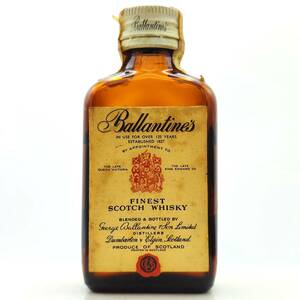 【全国送料無料】Ballantine's FINEST SCOTCH WHISKY　43度　50ml【バランタイン ファイネスト 赤紋章】