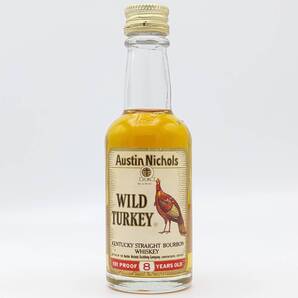 【全国送料無料】特級 Austin Nichols WILD TURKEY 8years old KENTUCKY STRAIGHT BOURBON WHISKEY 50.5度 50ml【ワイルドターキー 8年】