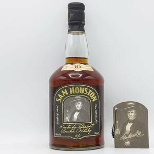 【全国送料無料】SAM HOUSTON 10years old VERY SMALL BATCH Kentucky Straight Bourbon Whiskey 【Batch#3 Bottle#2351】　45度　750ml 