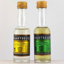 CHARTREUSE VERTE JOUNE LIQUEUR　各30ml【シャルトリューズ ヴェール ジョーヌ 黄 緑】_画像1