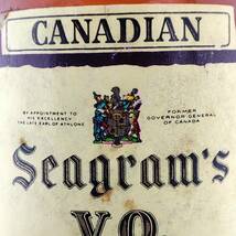 【全国送料無料】特級 Seagram's V.O. 6years old CANADIAN WHISKY A BLEND 1963　43度　48ml【シーグラム VO 6年 カナディアン】_画像8