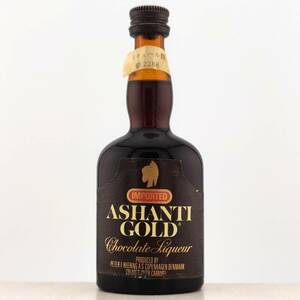 ASHANTI GOLD Chocolate Liqueur extract minute 21% and more 28 times 50ml[a Chantez . Gold chocolate liqueur Denmark ]