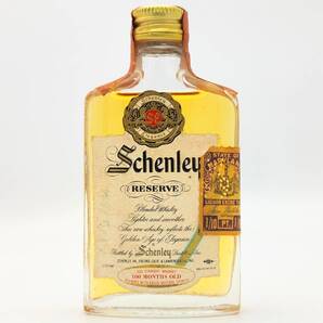 【全国送料無料】Schenley RESERVE the House of Aged Whiskies 43度 1/10PINT=約48ml【100MONTHS OLD 35% STRAIGHT WHISKEY】