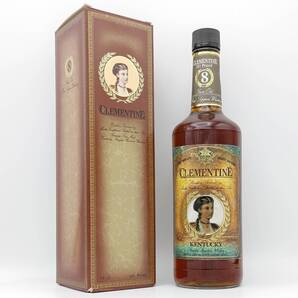 【全国送料無料】CLEMENTINE 8years old Kentucky Straight Bourbon Whiskey THE WORLD'S FINEST BOURBON 750ml【クレメンタイン 8年】
