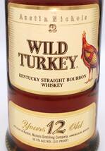 【全国送料無料】Austin Nichols WILD TURKEY 12years old KENTUCKY STRAIGHT BOURBON WHISKEY　50.5度　750ml【ワイルドターキー 12年】_画像9