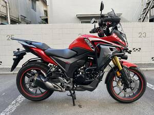 HONDA CB200X(インドホンダ輸入モデル）MC56 2022年モデル 付属品パーツ多数　特典あり