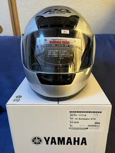 ヤマハ Yamaha バイクヘルメット フルフェイス YF-1C RollBahn シルバー XL (頭囲61〜62cm) (未使用品)