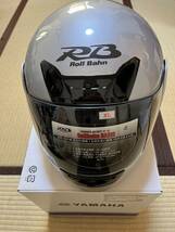 ヤマハ Yamaha バイクヘルメット フルフェイス YF-1C RollBahn シルバー XL (頭囲61〜62cm) (未使用品)_画像2