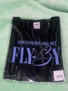 即決 kep1er JAPAN CONCERT TOUR 2023 FLY-BY Tシャツ ブラック未開封品 サイズL 送料無料