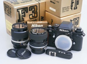 NIKON　ニコン　F3 HP　ボディ　35〜70mm　28mm　レンズ2本セット　中古品