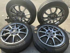 アルミホイール 　SCHNEDER　14インチ　14×5.5J　ET38 155/55R14 69V　012205JO