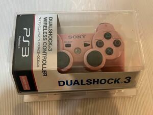 ★動作未確認　DUALSHOCK3 デュアルショック3 ワイヤレスコントローラー PlayStation3 キャンディピンク 純正品 CECHZC2J 送料無料★