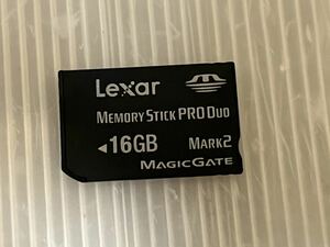 ★動作良好　Lexar　レキサー　メモリースティック プロ デュオ　16GB memory stick pro duo　PSP-3000 送料無料★