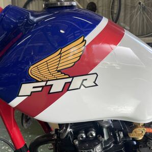 FTR250 タンクデカール レプリカ 製作品の画像3