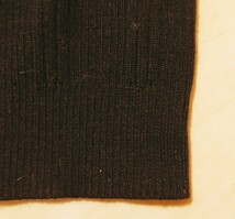 タグ付き未使用 LACOSTE ラコステ ニット セーター リブ編み タートルネックセーター 黒_画像7