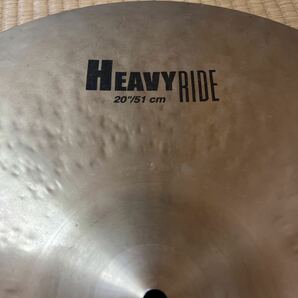 Ｋジルジャン ヘヴィライドシンバル 20インチ Zildjian RIDE HEAVY ケージル ドラム drum cymbal ソフトケース付きの画像2