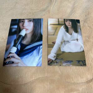 小坂菜緒 ポストカード 2枚セット 写真集 君は誰？付属品 日向坂46の画像1