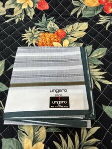 新品未使用　ungaro ウンガロ　ハンカチ