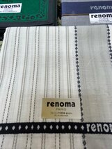 新品未使用　renoma レノマ　ハンカチ３枚セット_画像4