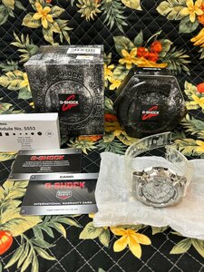 Неиспользованный G-Shock Gee Shock Skeleton Series Series Sceleton Camouflage GM-110SCM