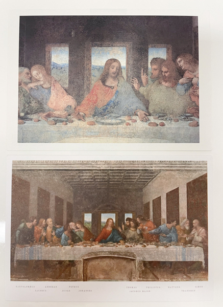 イタリア ミラノ 教会 レオナルド・ダ・ヴィンチ 最後の晩餐 絵画 アンティーク ヴィンテージ 世界遺産 ポストカード 絵葉書 セット 海外
