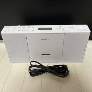 ★SONYソニー CDラジオ システム ZS-E30 ホワイト★動作品★