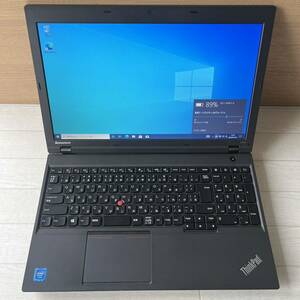 1000円〜Lenovo ThinkPad L540 メモリ2GB HDD500GB DVD/RW Windows10pro リカバリ済無線 中古動作品