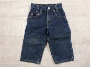 【送料無料】USA製 リーバイス Levi's 501 SLIM 90s オールド レトロ アメカジ デニム パンツ ジーンズ ボトムス キッズ ジップフライ 0 青