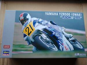 ハセガワ　1/12スケール　ヤマハ　ＹＺＲ500　1989年型　TECH21仕様　未組立品　プラモデル　平忠彦　モトＧＰ ＧＰ500