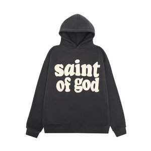 SAINT MICHAEL X FEAR OF GOD フィアオブゴッド セントマイケル エッセンシャルズ 上着 パーカー ブラック 中古 M JN 1