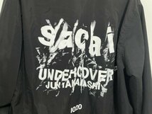 UNDERCOVER アンダーカバー ブルゾン ジャケット LOGO ブルゾン メンズ フード 秋冬 シンプル アウター M 中古_画像6