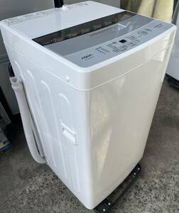 福岡市内送料無料　5.0kg 2020年製 AQUA アクア コンパクト風乾燥機能付き洗濯機 幅52.5cm AQW-S50HBK 単身 一人暮らし 学生