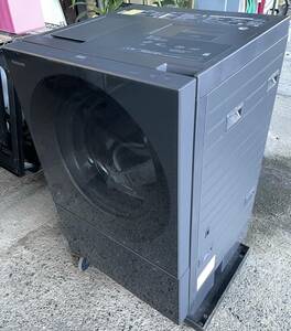 福岡市内送料無料　美品 Panasonic パナソニック 2022年製 洗濯10kg 乾燥5kg ななめドラム洗濯乾燥機Cuble NA-VG2600L 左開き
