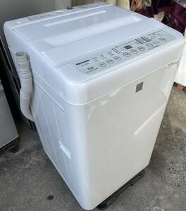 福岡市内送料無料　Panasonic パナソニック 7.0kg 2017年製 NA-F70BE5 全自動電気洗濯機 夫婦 カップル