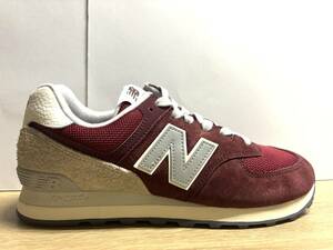 未使用 27cm ニューバランス U574LR2 D レッド new balance