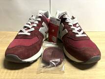 未使用 28cm D ニューバランス U574LR2 レッド new balance_画像3