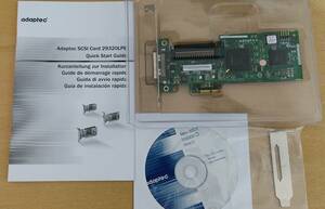 ■■ 未使用品 ■■ adaptec ASC-29320LPE Ultra320 SCSI ホストアダプタ PCIe ■ 国内発送・送料込 ■■