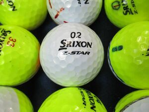 158【特A２級】スリクソン SRIXON Z-STAR/Z-STAR XV 2トンカラー 15個